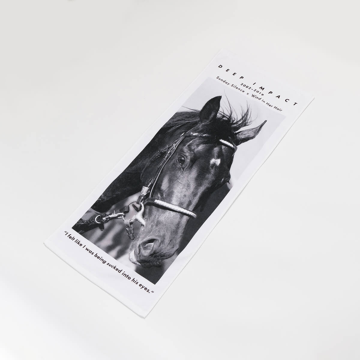 フェイスタオル ディープインパクト - 競馬グッズの通販サイト