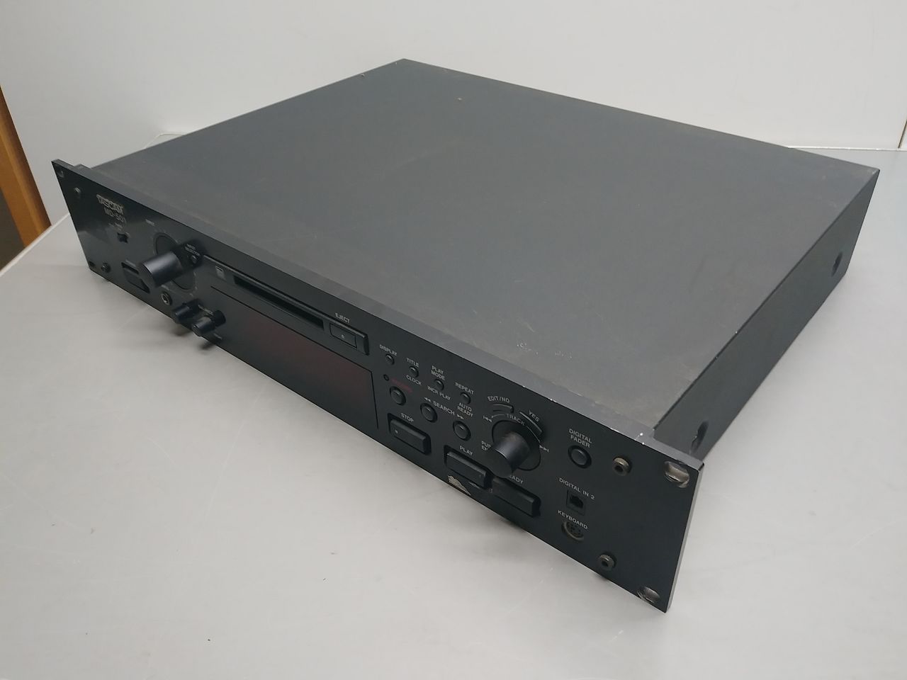 MD録音履歴4時間・TASCAM MD-02 MDLP対応 業務用MDデッキ