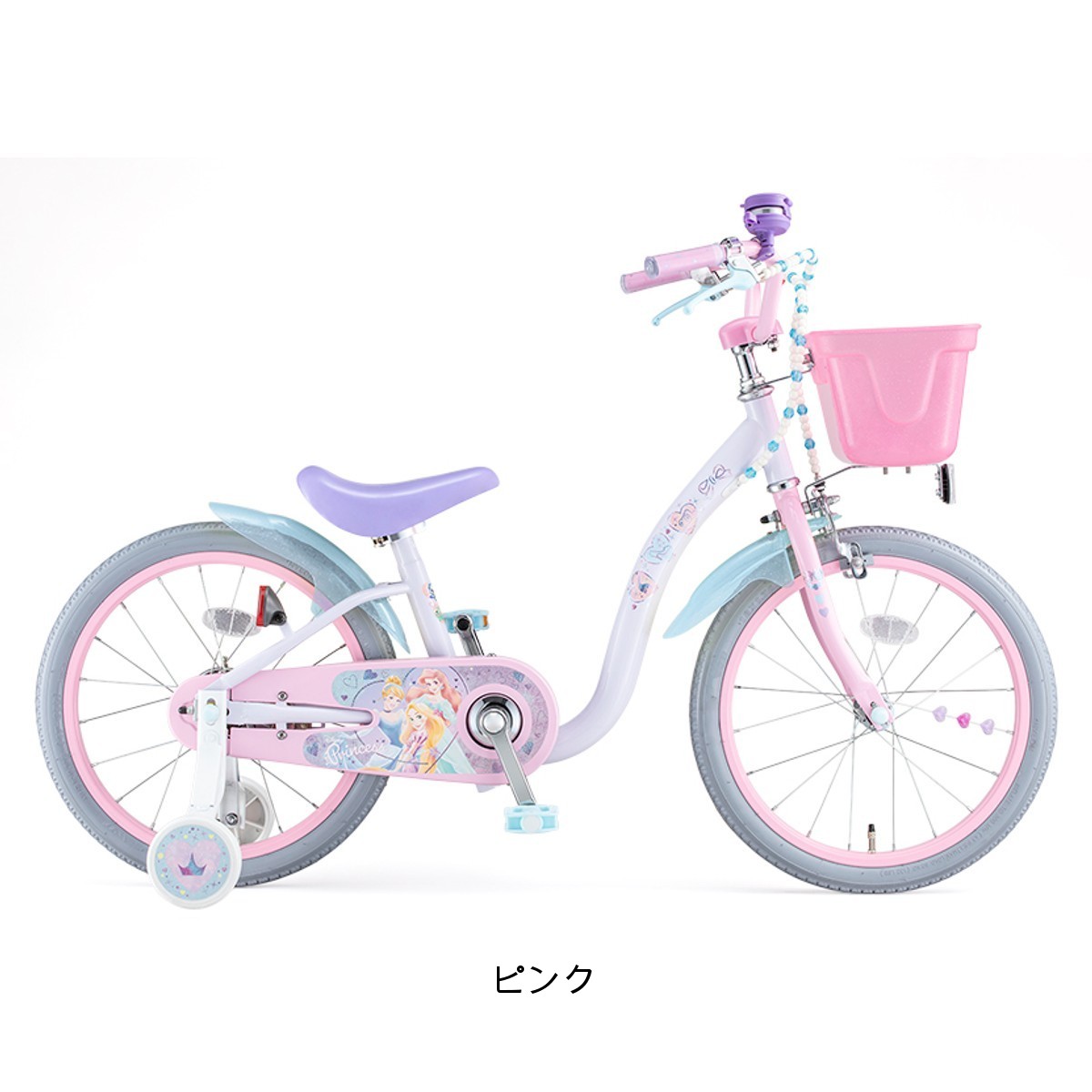 アイデス プリンセス ゆめラブ S18 幼児自転車 18インチ 4歳～9歳