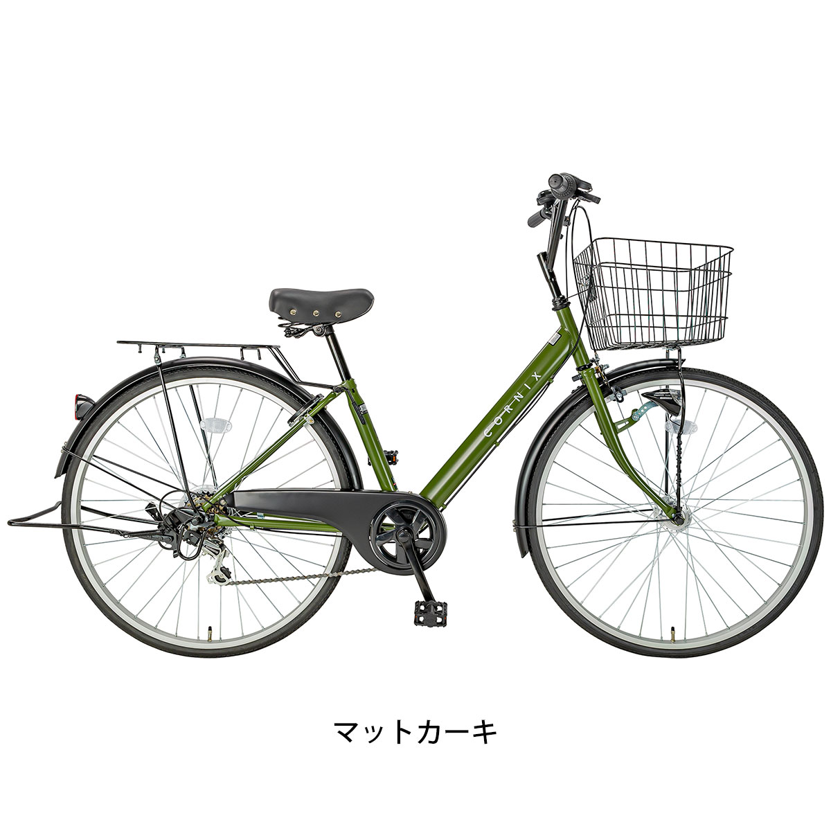 サイクルスポット コルニクス ママチャリ 27インチ 6段変速 [CS-DL276V