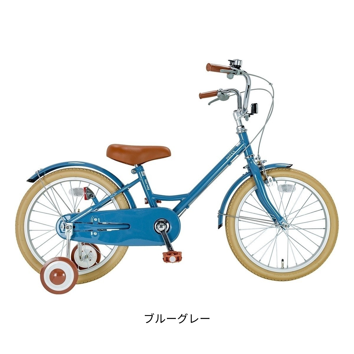 サイクルスポット Norway モス 幼児自転車 18インチ 4歳～8歳 [Norway