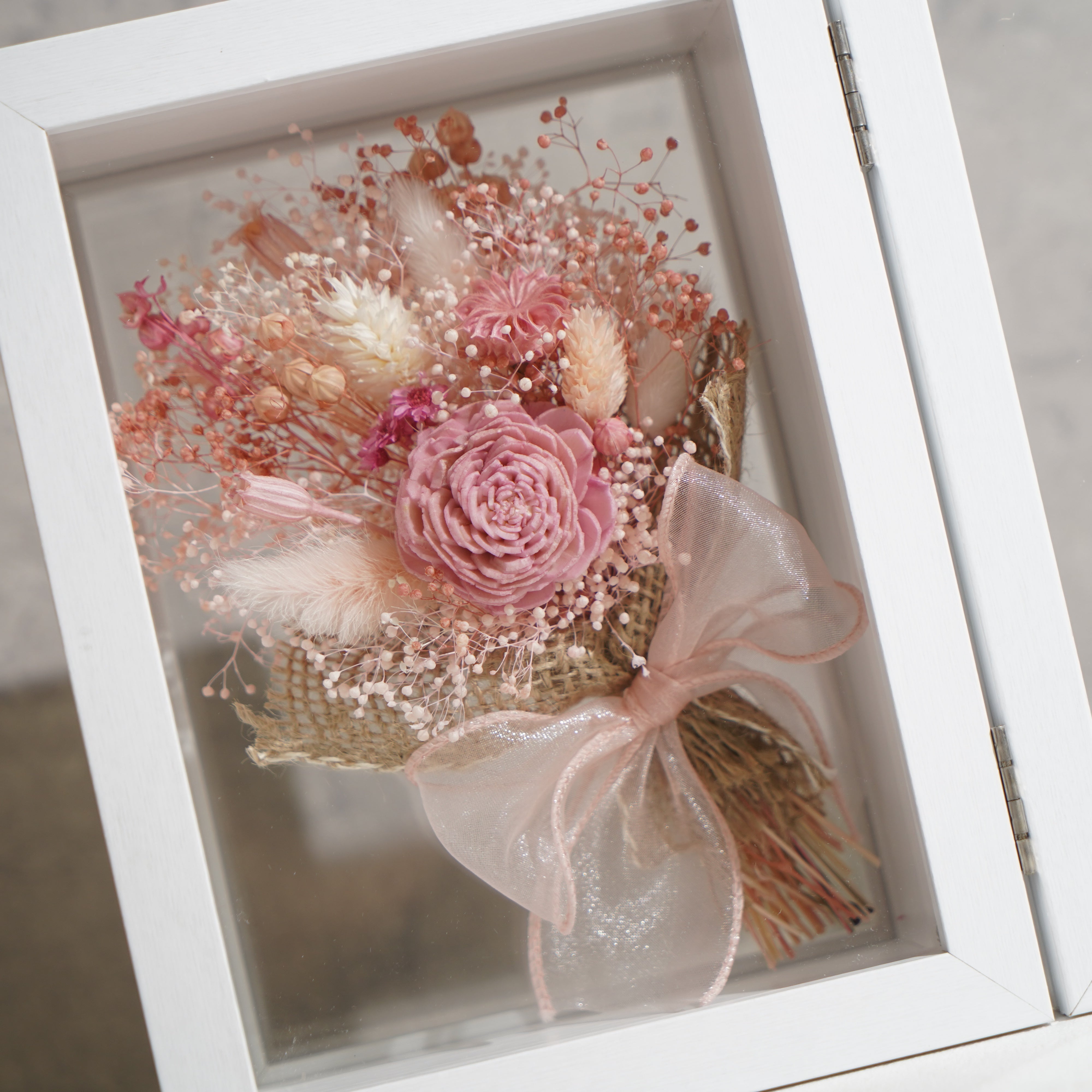 ピンク】フォトフレーム Mサイズ PHM-68≪限定1点≫