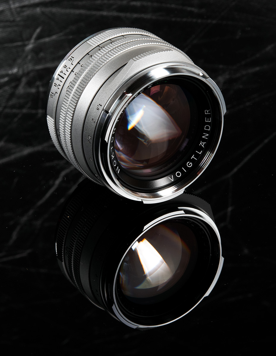 Voigtlander 50mm f/1.5 II Silver MC Vintage Line: shop.CameraQuest.com
