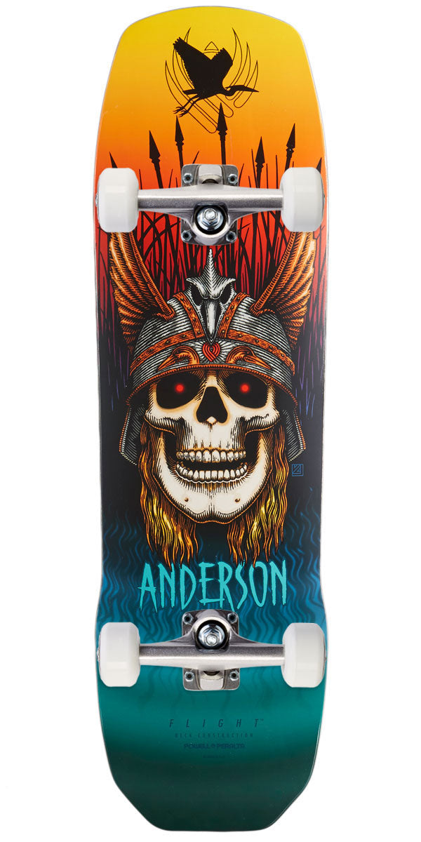 Powell-Peralta Flight Andy Anderson Crane Skull Skateboard