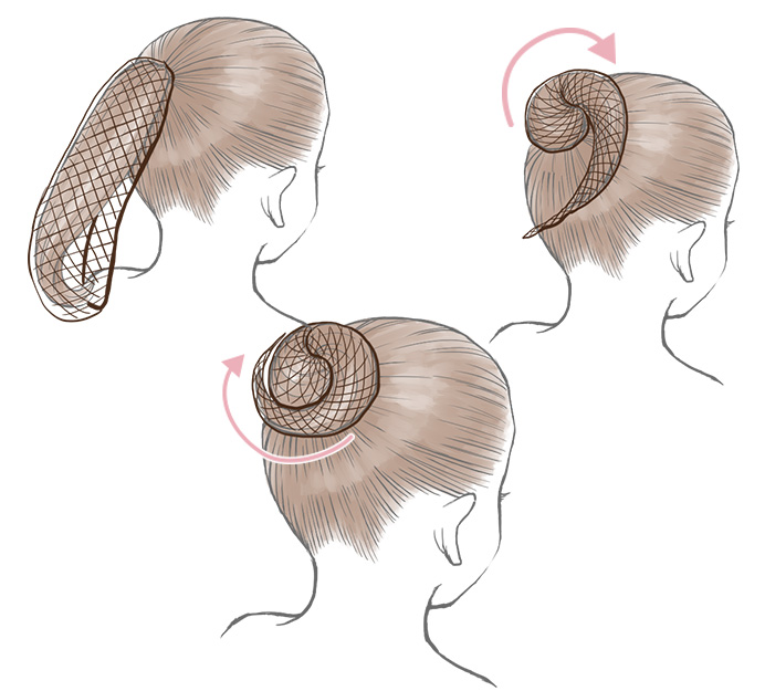 バレエシニヨンの作り方