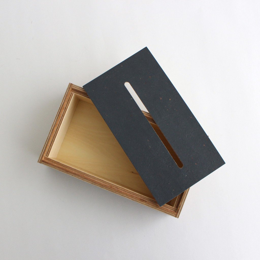 TISSUE BOX MARMOLEUM #WALNUT _ Landscape Products | ランドスケープ