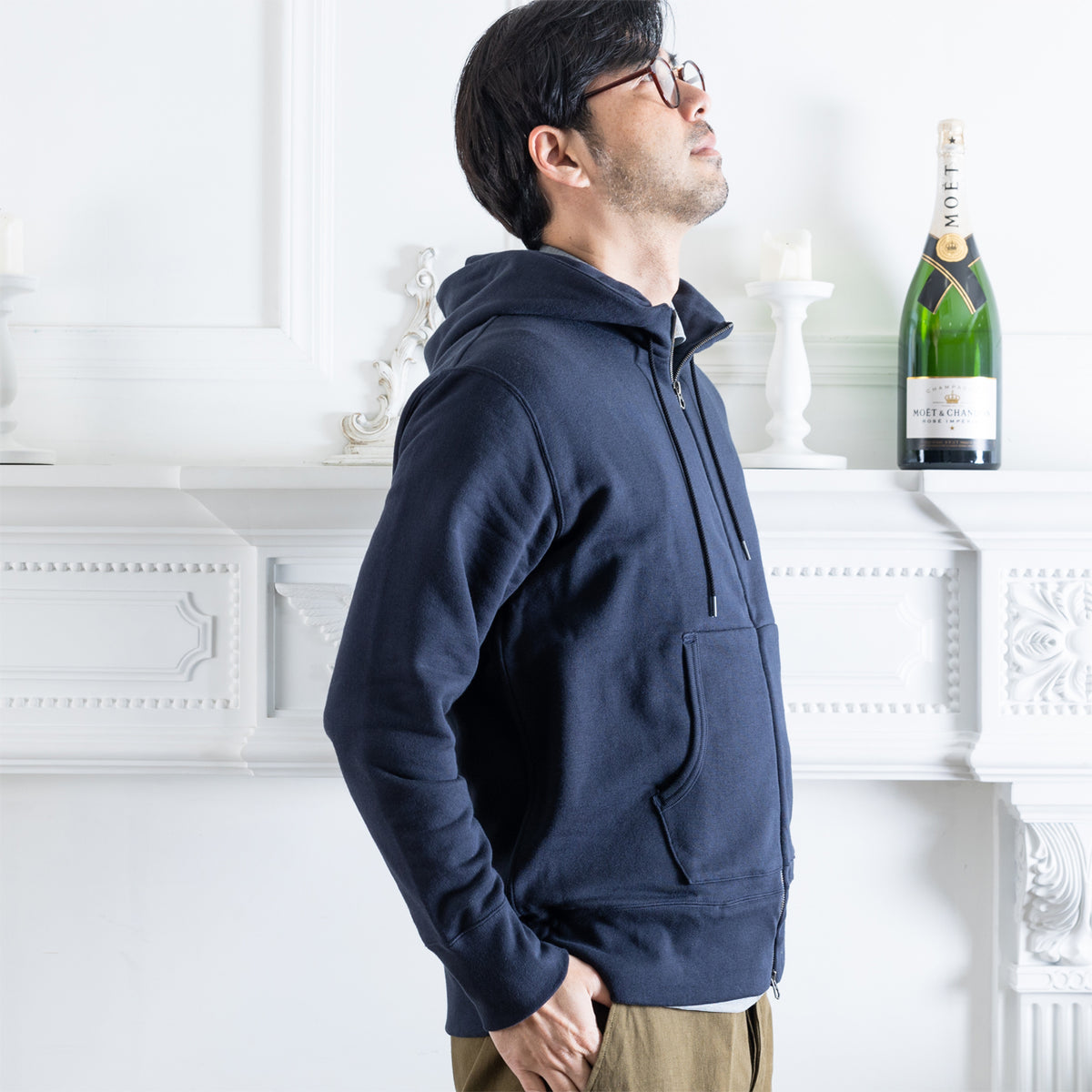 サーフィン・ボディボード LogRap Terry Hoodie XL サーフィン・ボディ