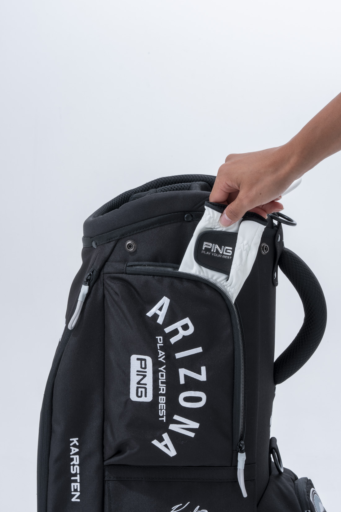 CB-U2503 アリゾナカジュアル(ブラック): キャディバッグ│PING ONLINE