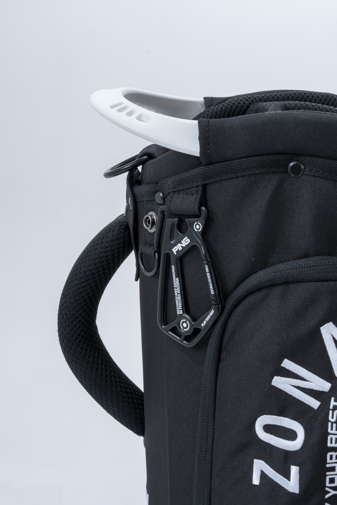 CB-U2503 アリゾナカジュアル(ブラック): キャディバッグ│PING ONLINE