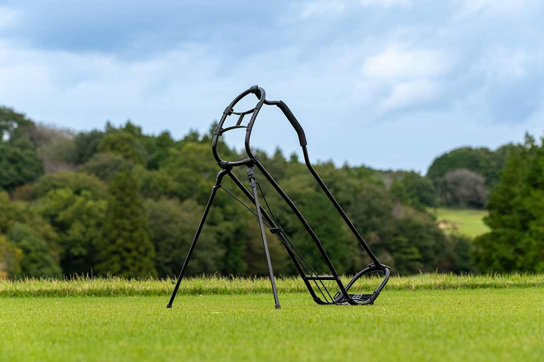 CB-N2503 パイプフレームスタンド(ブラック): キャディバッグ│PING