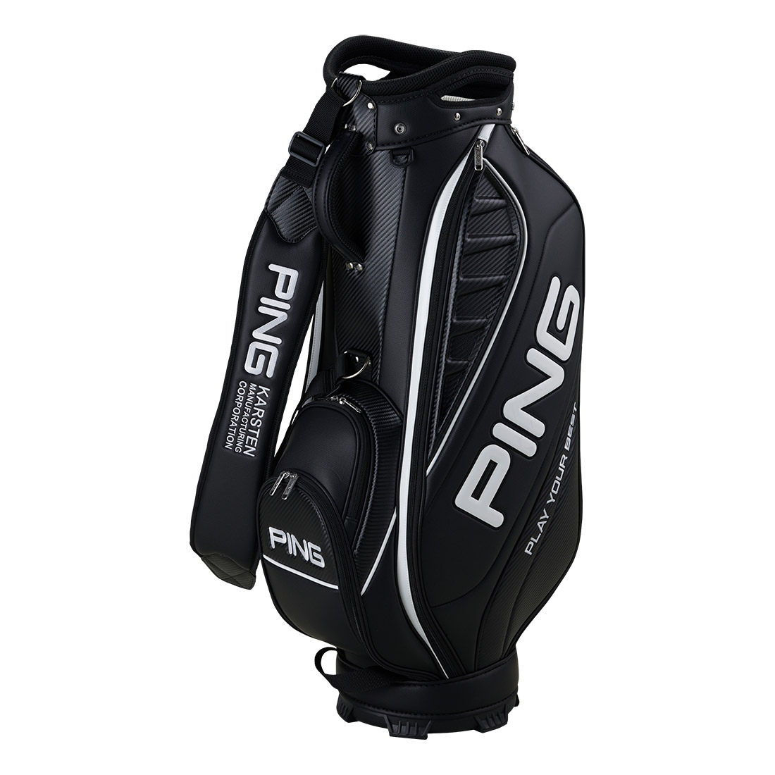 CB-U2505 エクストラライト(ホワイト・ホワイト): キャディバッグ