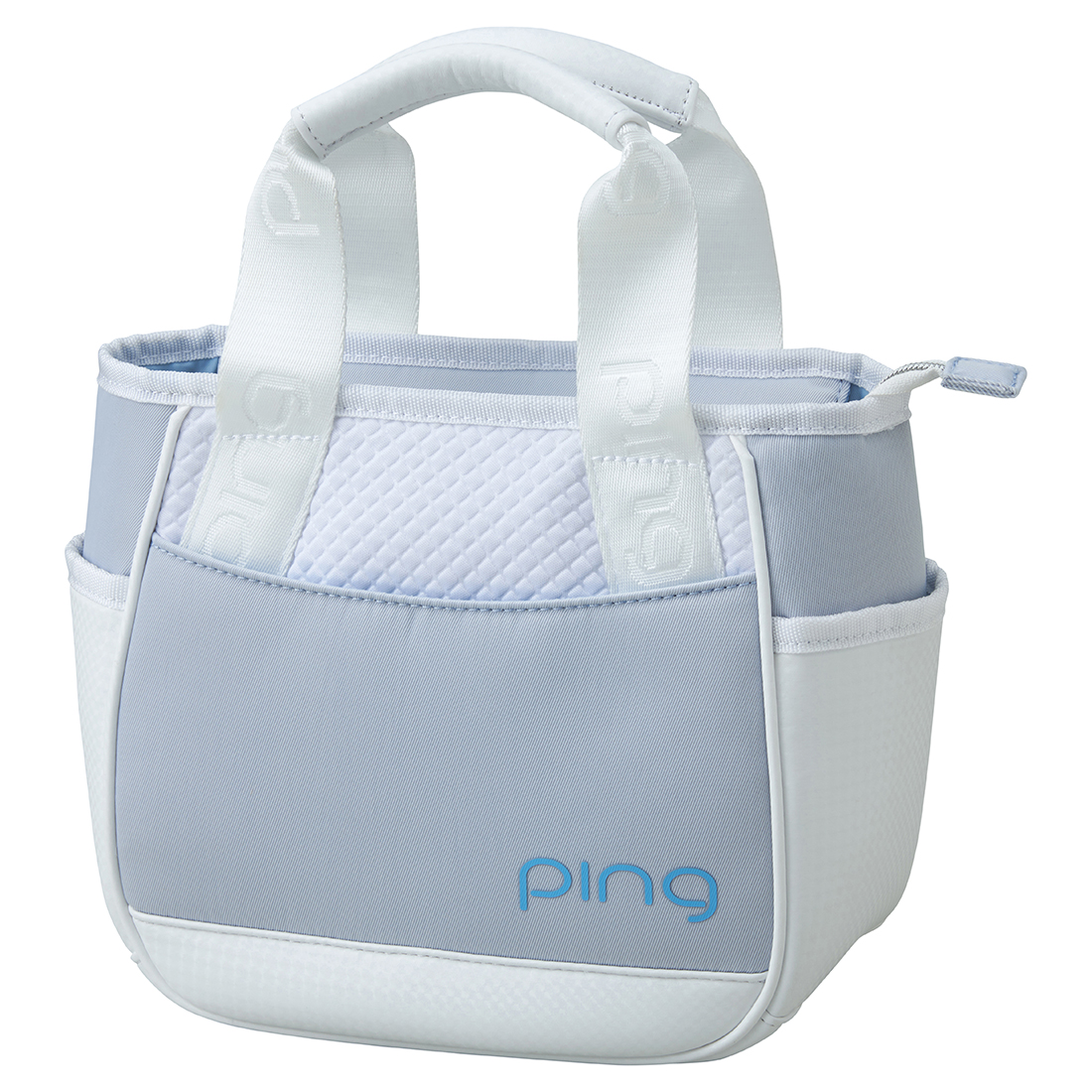 GB-L2518 カジュアルラウンドトート(アイスブルー): レディース│PING