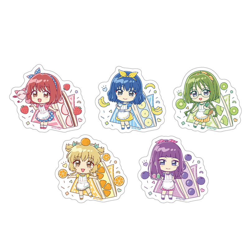 東京ミュウミュウ にゅ～♡コラボカフェ】トレーディングダイカット