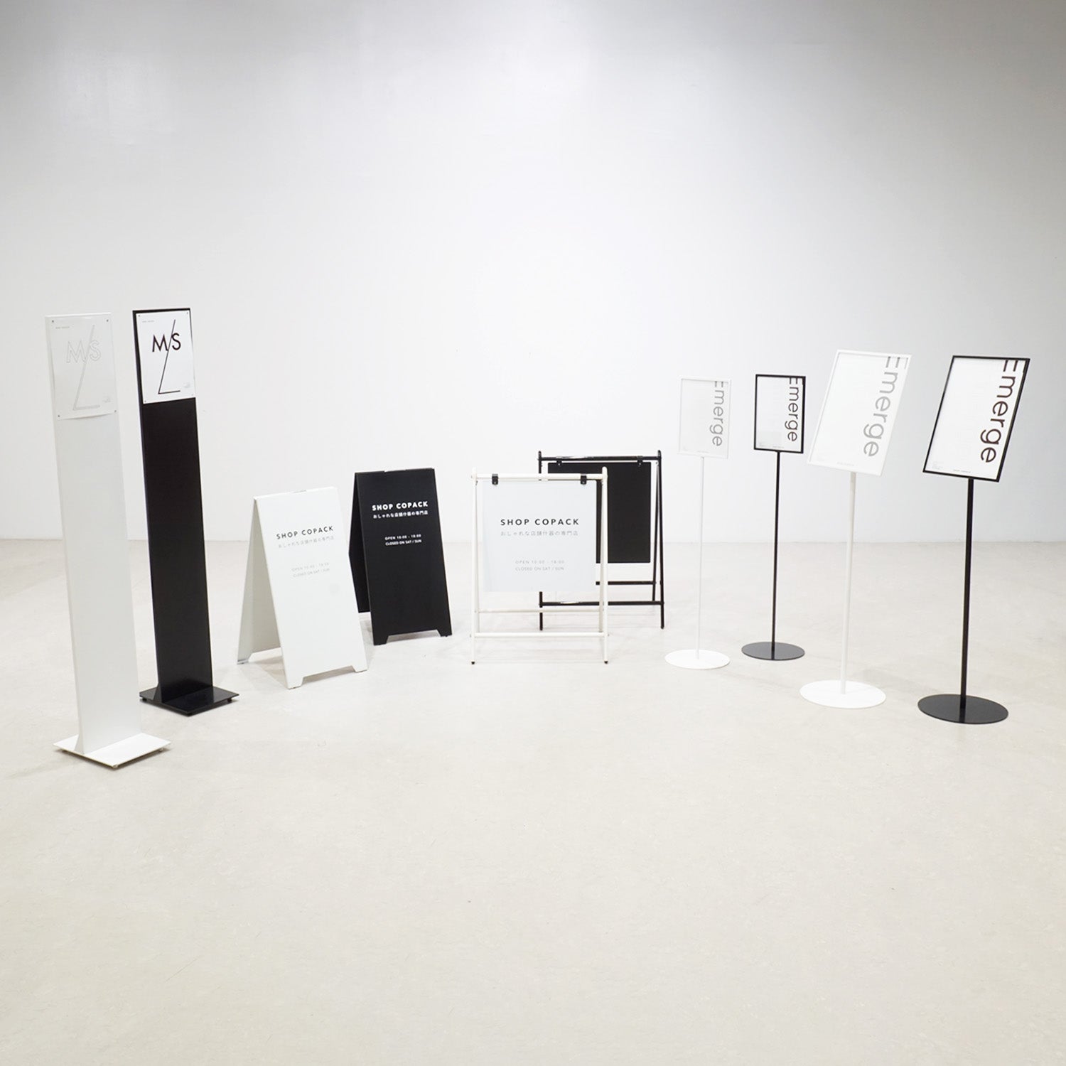 A4サイズ サインスタンド｜おしゃれな什器の企画・製造・販売 SHOP COPACK