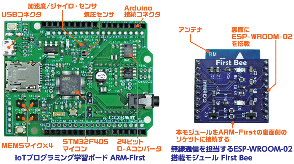 取扱い商品} IoTプログラミング学習ボード ARM-First