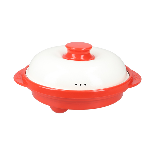 電子レンジ専用調理器具 レンジメート プロ/レッド(レッド)｜近鉄