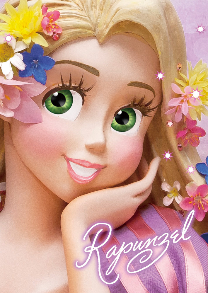 sisa 3Dポストカード クローズアップシリーズ ラプンツェル S3666