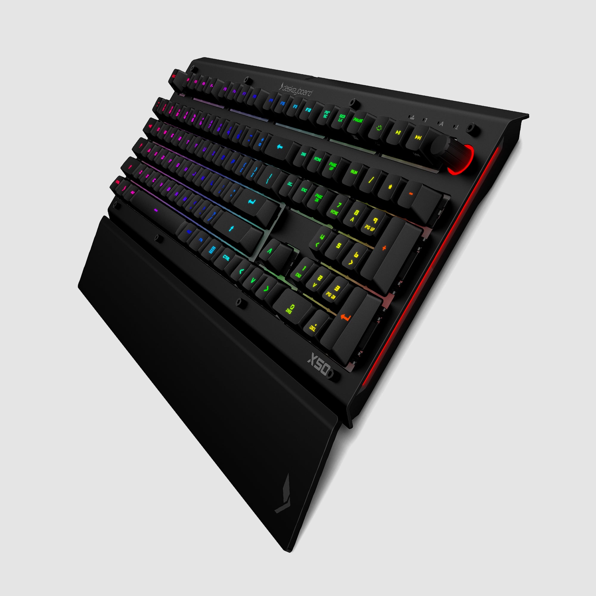 Das Keyboard X50Q RGB Soft Tactile Smart Gaming Keyboard