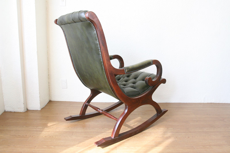 チェスターフィールド ロッキングチェア｜アンティーク家具・照明の