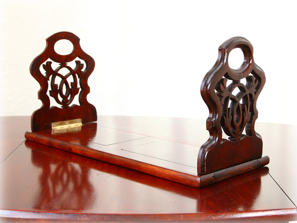 ヴィクトリアン エクステンションブックスタンド｜アンティーク家具