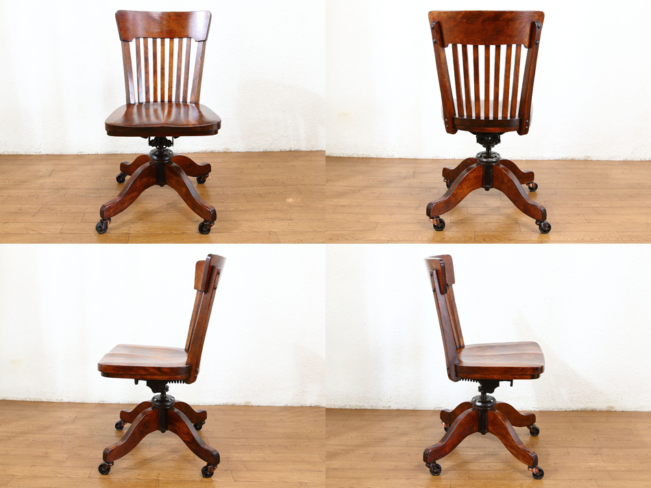 スーパークオリティソリッドヘビーマホガニー スウィベルドクター