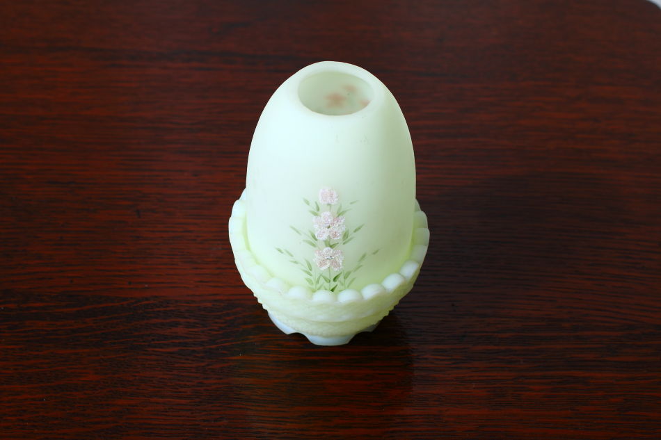 Fentonフェントン ヴァセリンガラス フェアリーランプ｜アンティーク