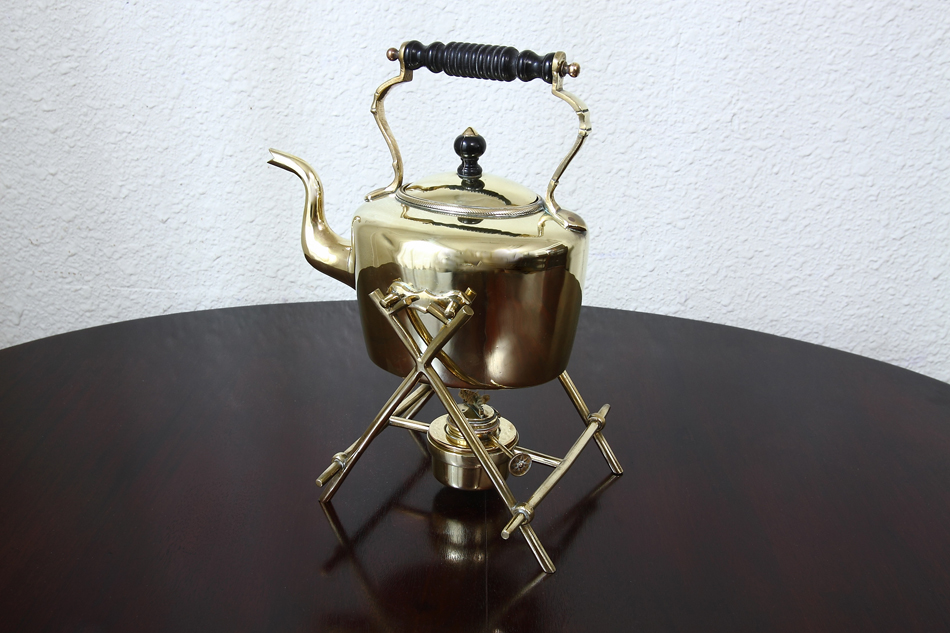 SIRRAM 英国ヴィンテージ Boiling Set用ケトル 燃料ボトル付 50's