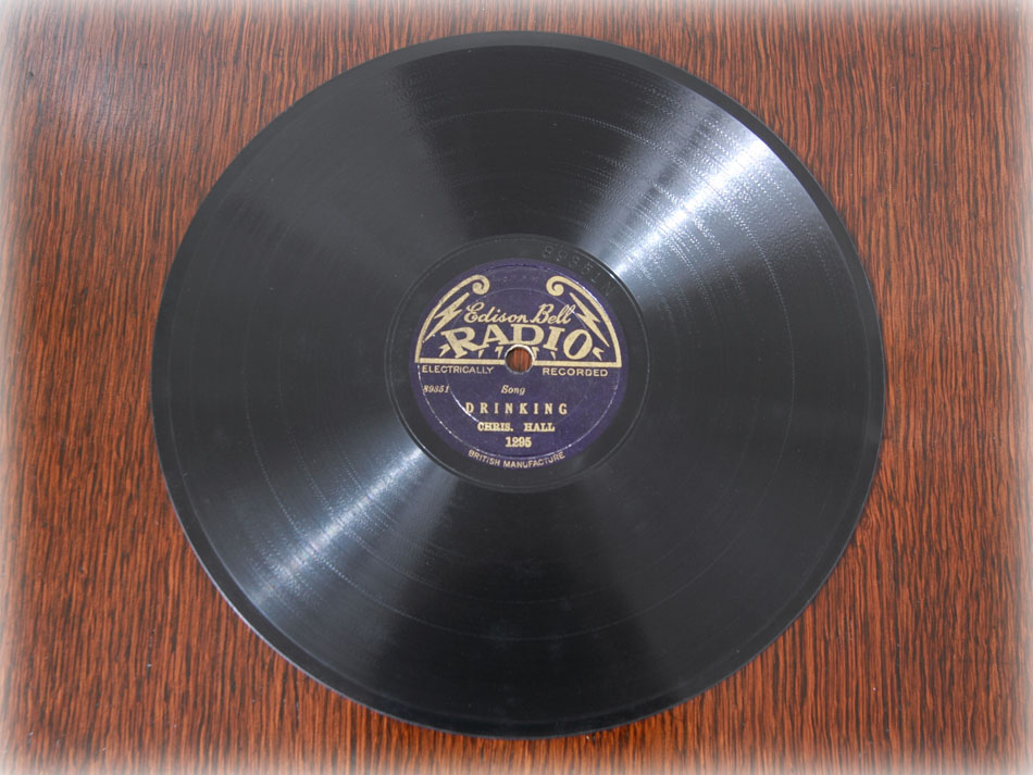 SPレコード盤 8インチ20cm 3 ～DRINKING～｜アンティーク家具・照明の