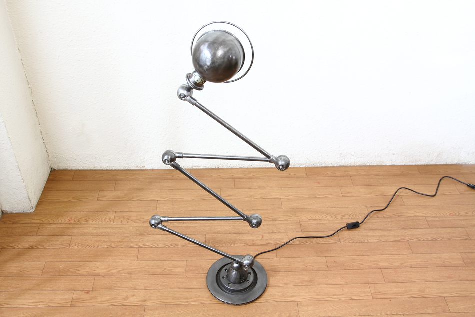 ヴィンテージ ジェルデJIELDE 5アーム Super Black Polish フロア