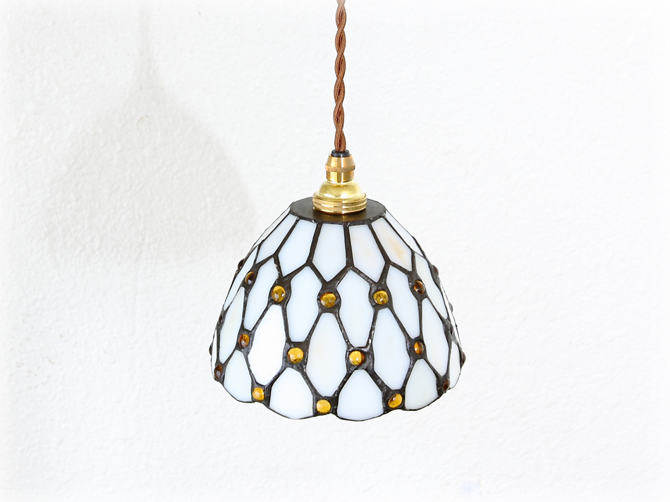 アールデコ ステンドグラスランプシェード ｜アンティーク家具・照明の