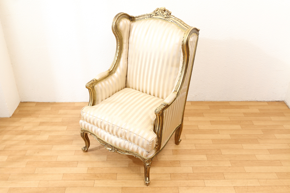 ルイ15世Louis XVスタイル ゴールドギルト コンフェショナル ウィング