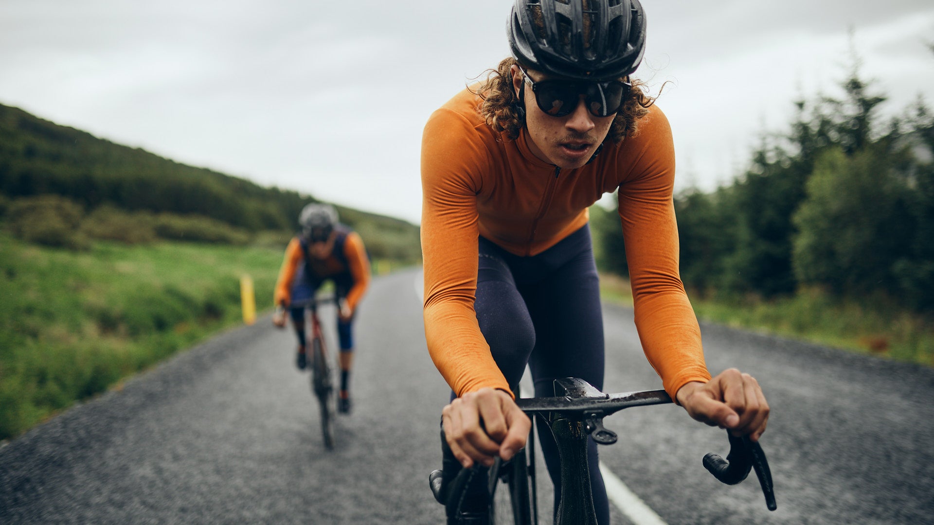 Café Du Cycliste Audrey Midweight Race Jersey in Cinnamon for Men