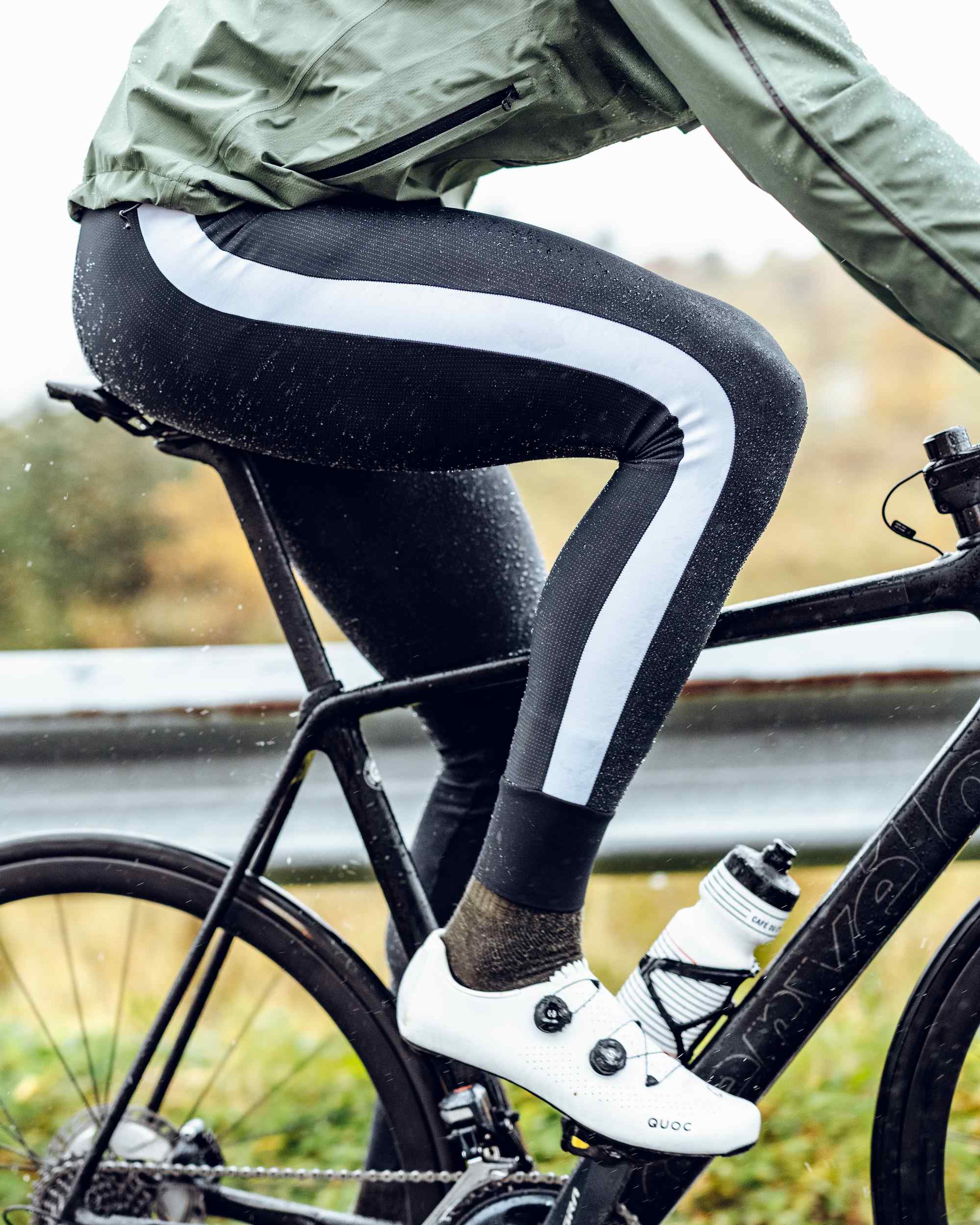 Café Du Cycliste Chantal Pionnier Bib Tights in Black for Men – DSTNC