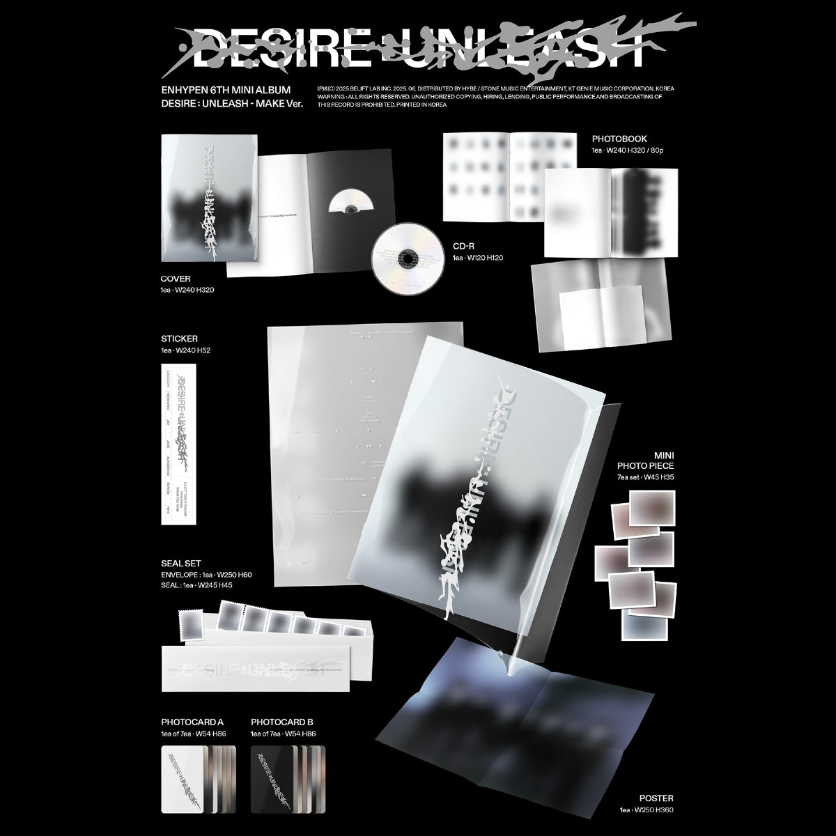 DESIRE : UNLEASH [MAKE Ver.] - ENHYPEN Store