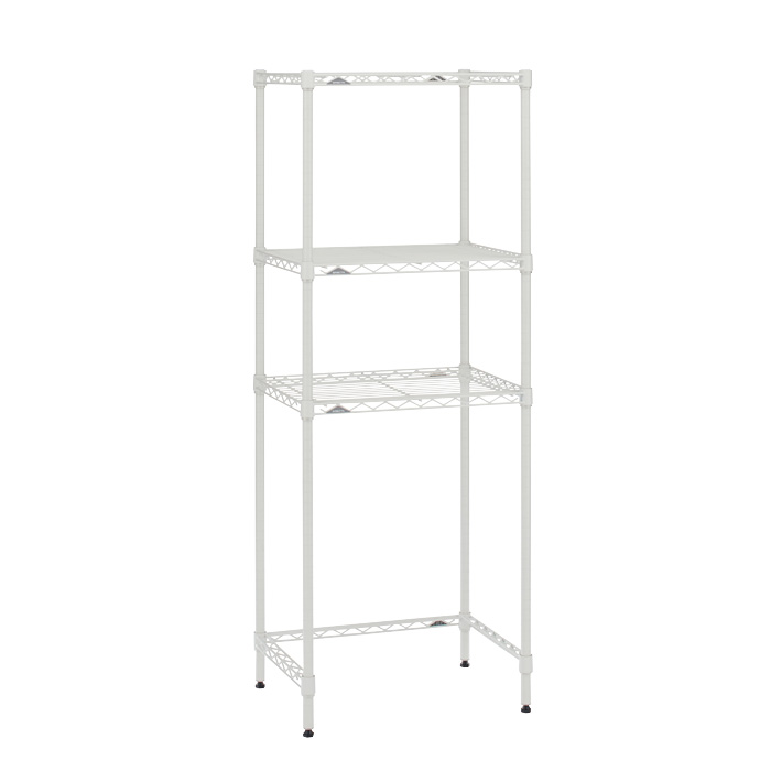 ベーシックシリーズ キッチンラック ホワイト W600xD450xH1600mm