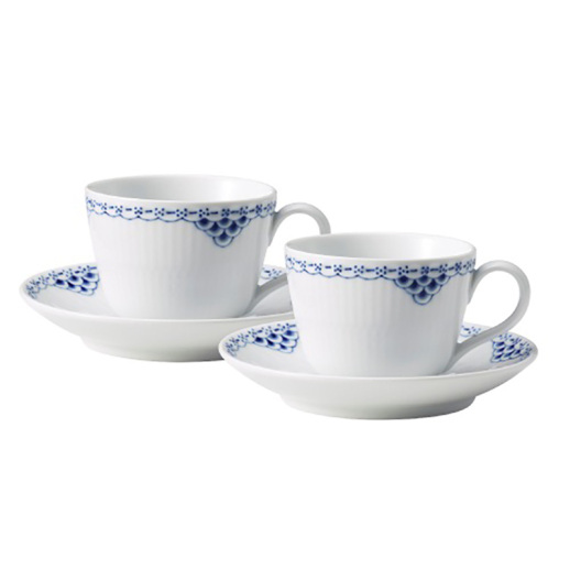 ロイヤル コペンハーゲン】プリンセス カップ＆ソーサー ペア - 福屋
