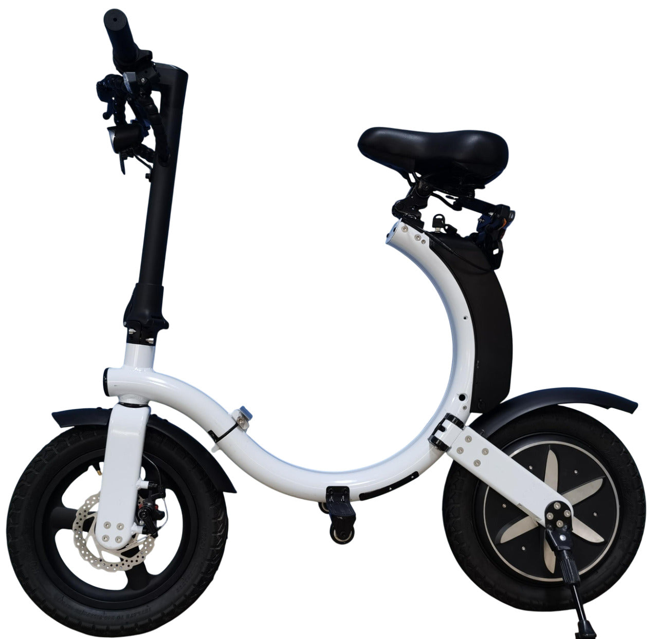 SWIFT HORSE K2 ver.2】特定小型原付電動バイク-パールホワイト