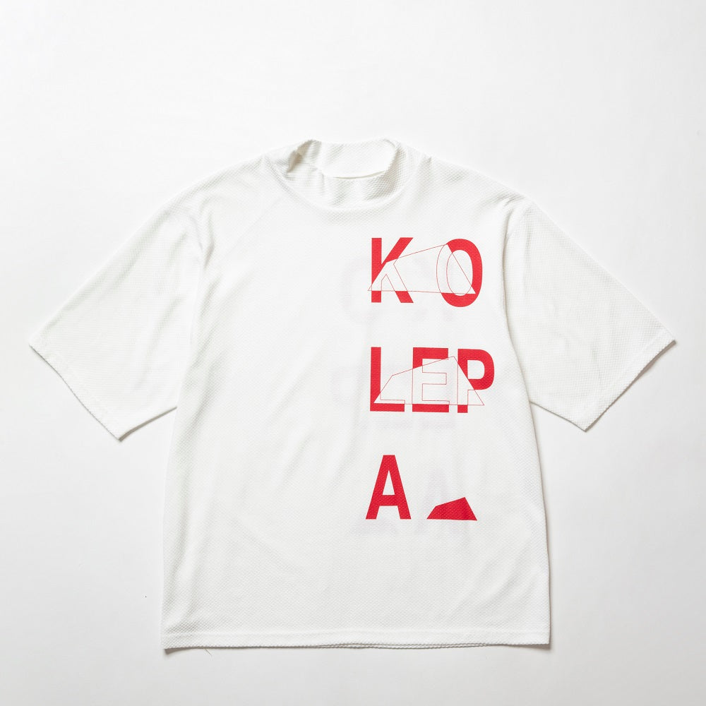 サルベージパブリックコレパ］ハク ニット モックネック Tシャツ