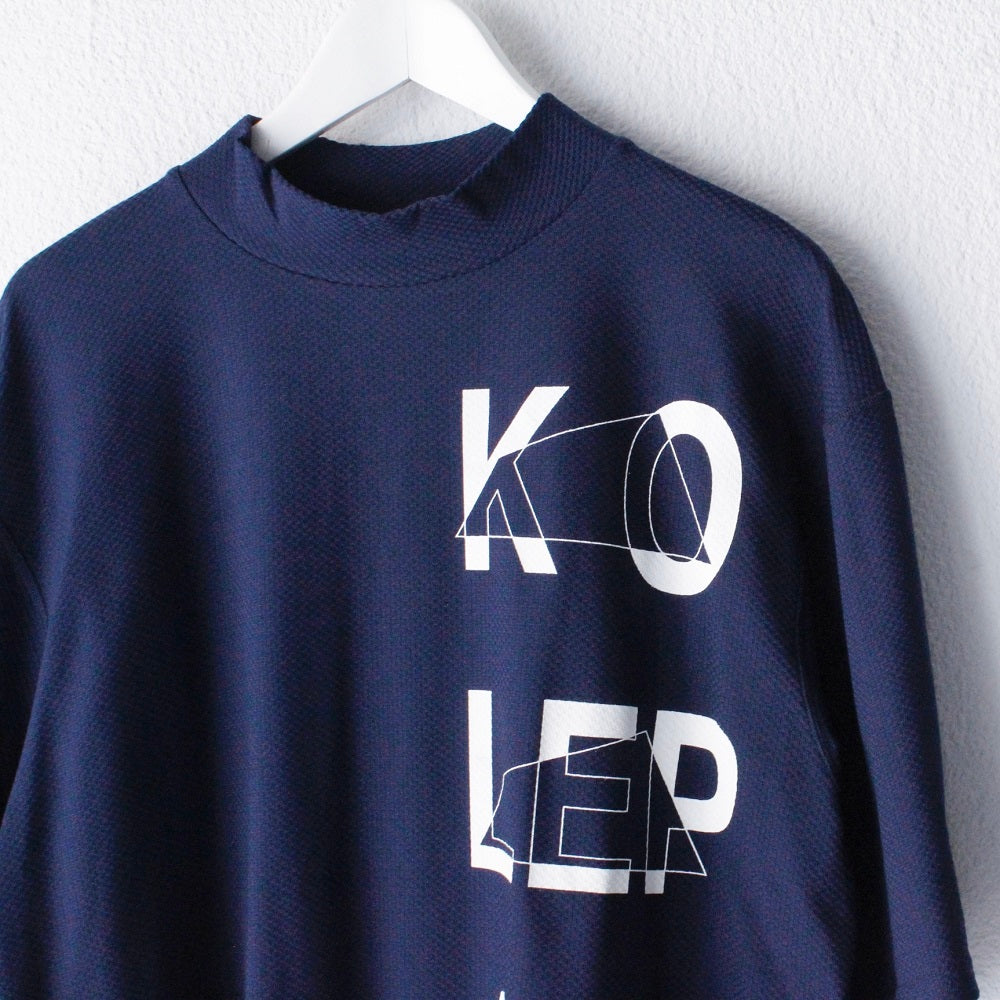 サルベージパブリックコレパ］ハク ニット モックネック Tシャツ