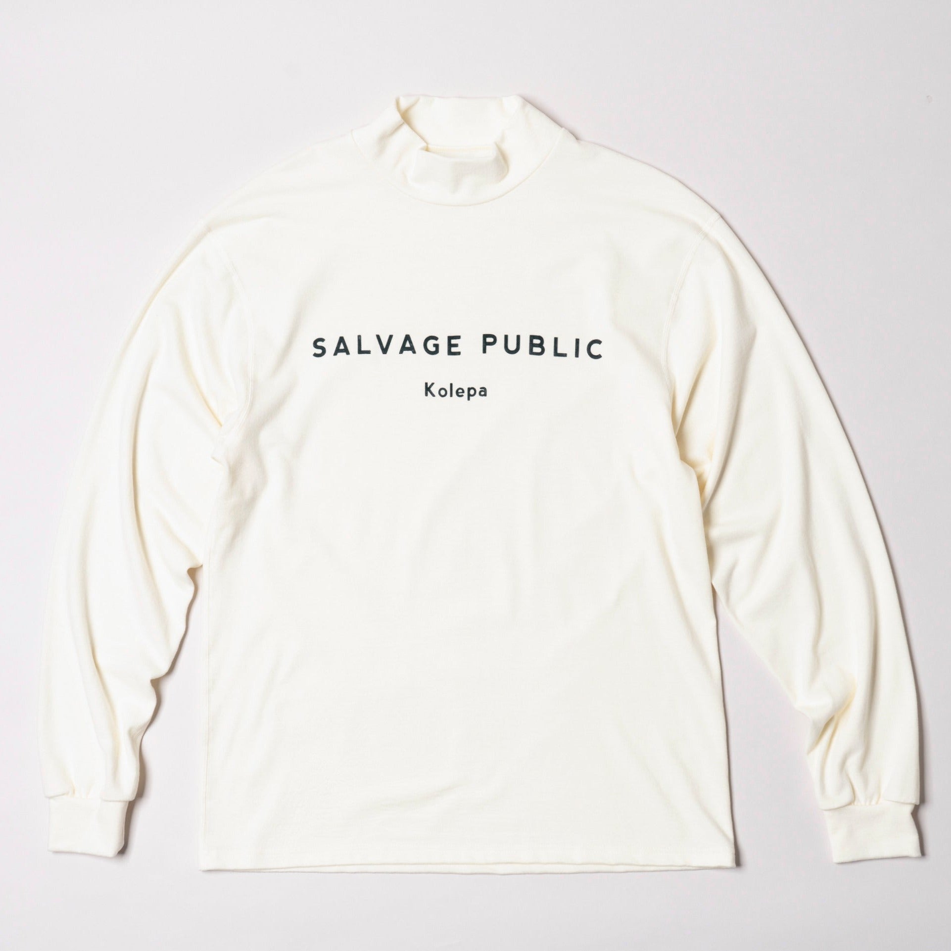 サルベージパブリックコレパ］ホヌ 保温モックネックシャツ（コレパ