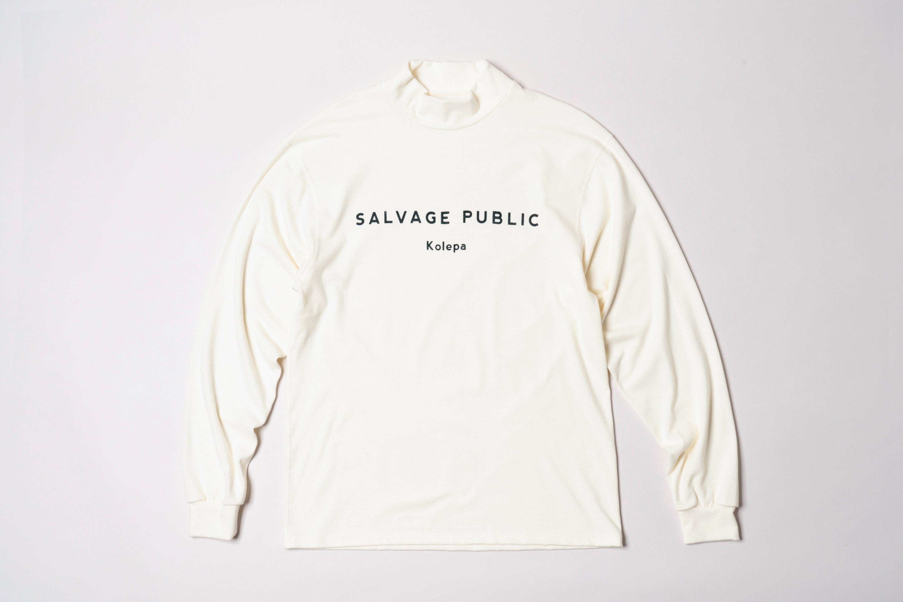 サルベージパブリックコレパ］ホヌ 保温モックネックシャツ（コレパ