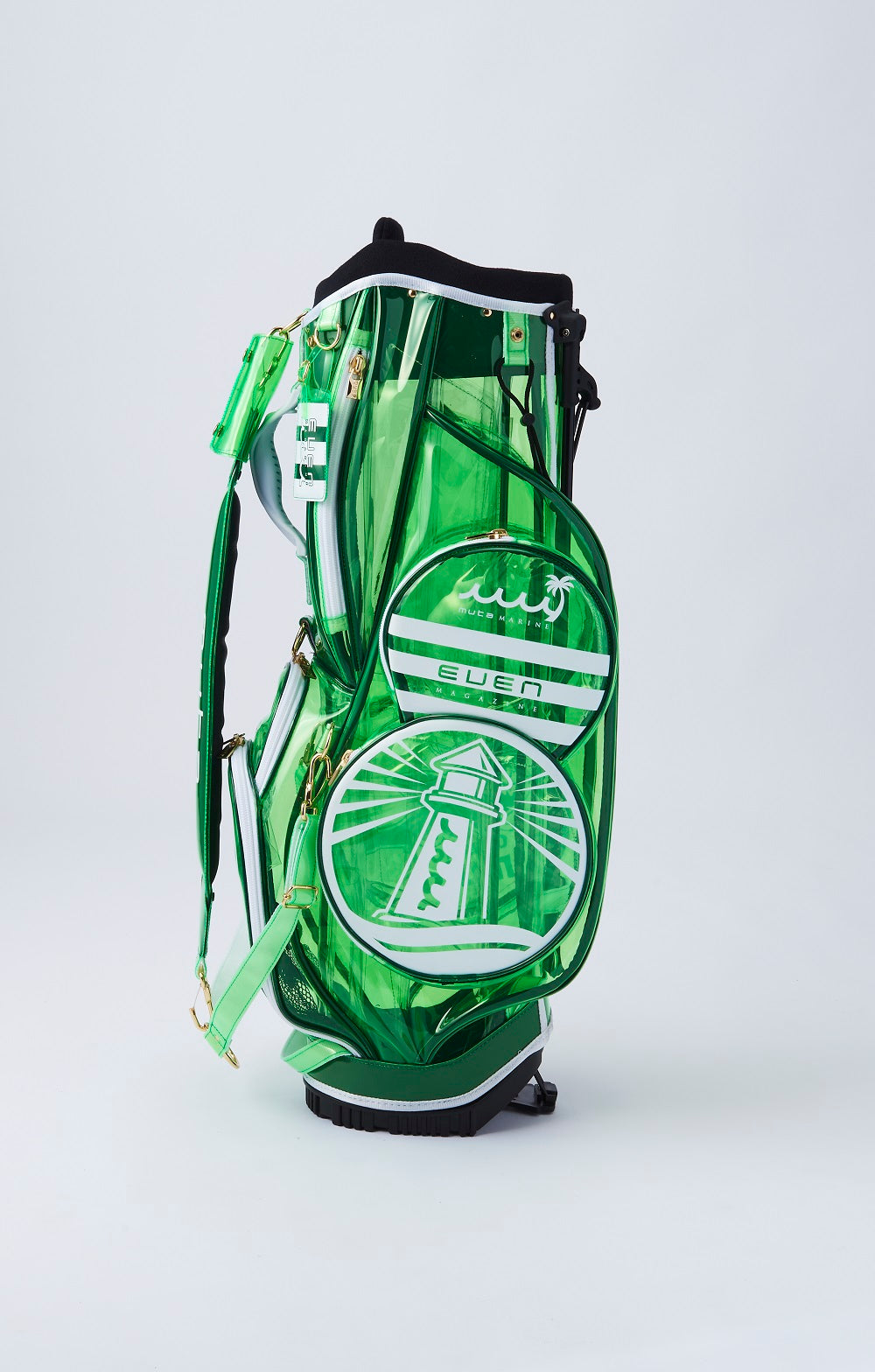 ムータマリン別注］クリアキャディバッグ ターフグリーン – FUNQTEN