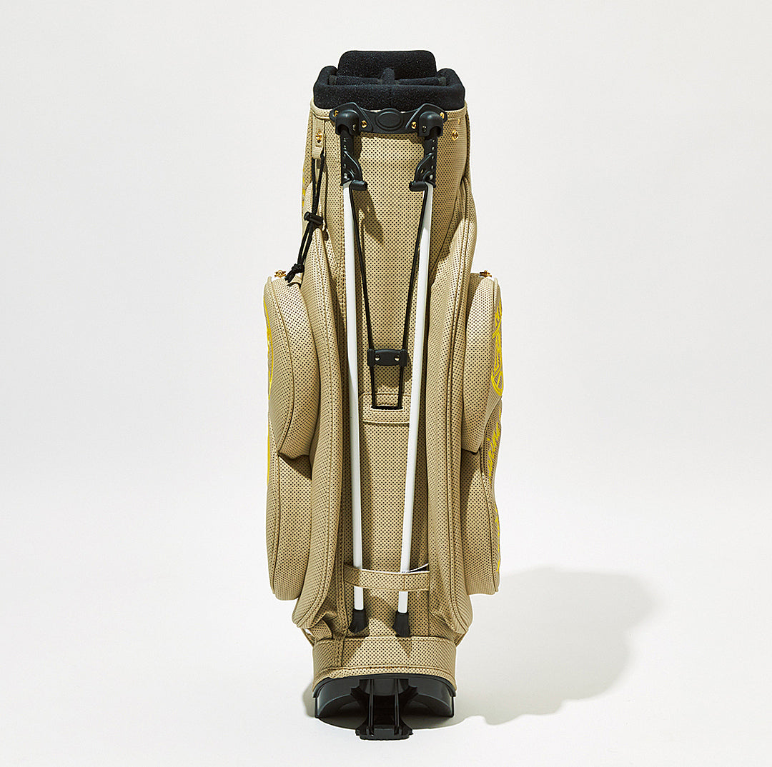 ムータマリン 超耐久レザー「コンティニュア」キャディバック ベージュ