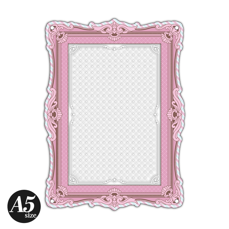 A5アクリルフレーム クラシックフレーム ピンク| FUKUYA ONLINE フクヤ