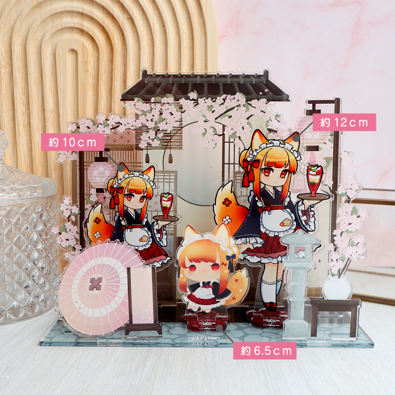 アクリルジオラマ 紫陽花| FUKUYA ONLINE フクヤオンライン