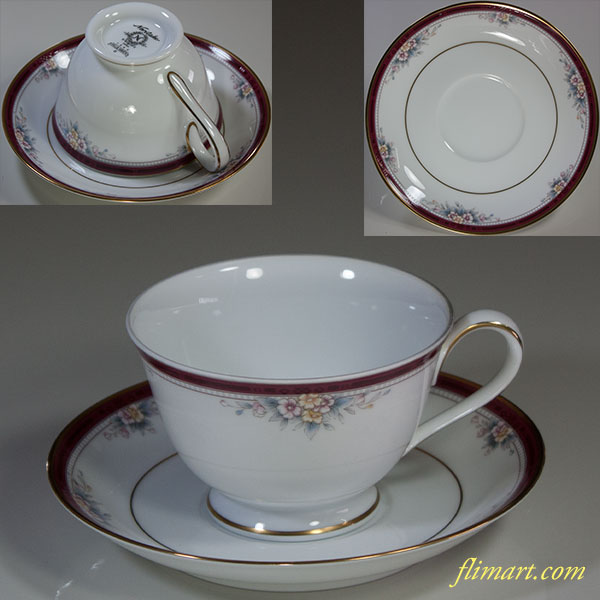 ノリタケVILLA HAVENカップ＆ソーサー | ブランド洋食器：リサイクル