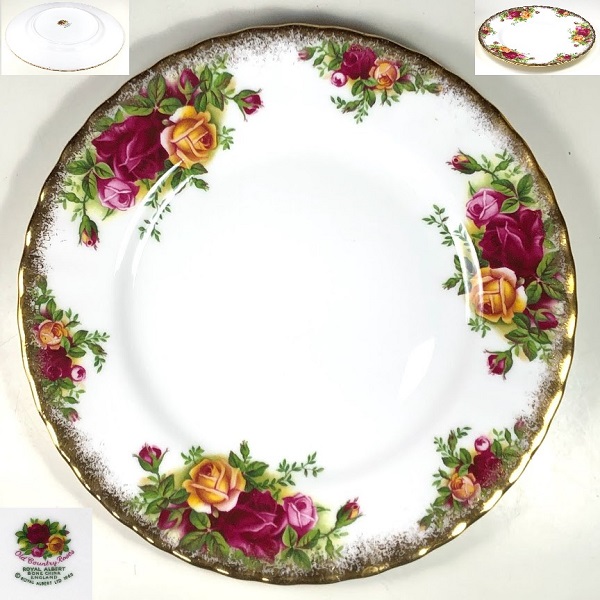 ロイヤルアルバートオールドカントリーローズ18cmプレート | 洋食器