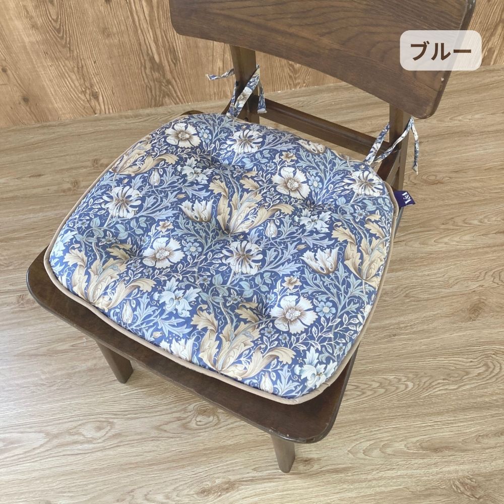 ロマンス小杉 V&A シートクッション コンプトン柄 ウィリアム・モリス