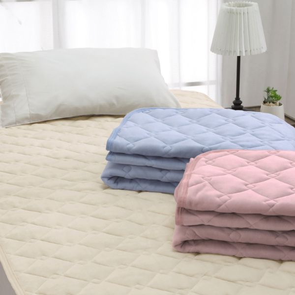 ロマンス小杉 敷きパッド 蓄熱保温わた 綿ベロア セミダブル ダブル