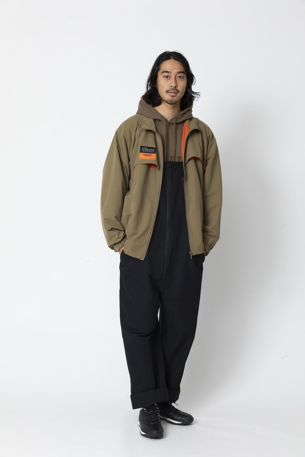 UNIVERSAL OVERALLxATHLETA - ZIP UP JACKET